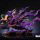 21cm One Piece Anime Figure Roronoa Zoro Figurine Pvc Gk Statue Figurine Model Doll Collection Room Decora Desk Toys Gift