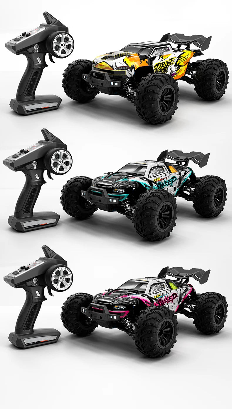 Carro de controle remoto 70KM com LED