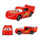Disney pixar carros conjunto relâmpago mcqueen xerife mack caminhão diecast metal