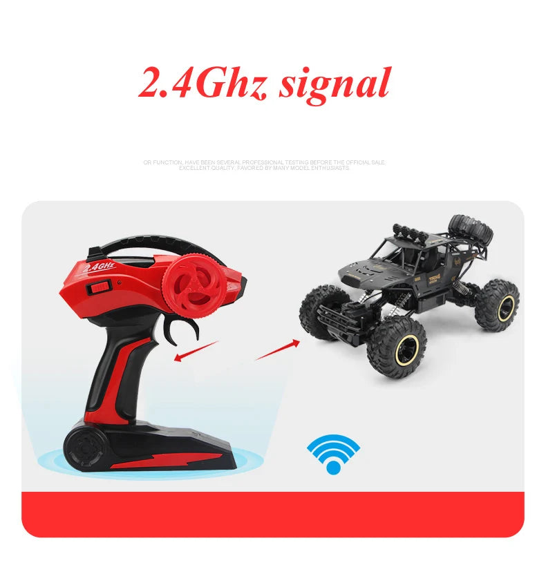 Carrinho com luses de led 2.4G