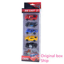 Disney pixar carros conjunto relâmpago mcqueen xerife mack caminhão diecast metal