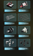 carro de controle remoto 80 km/h