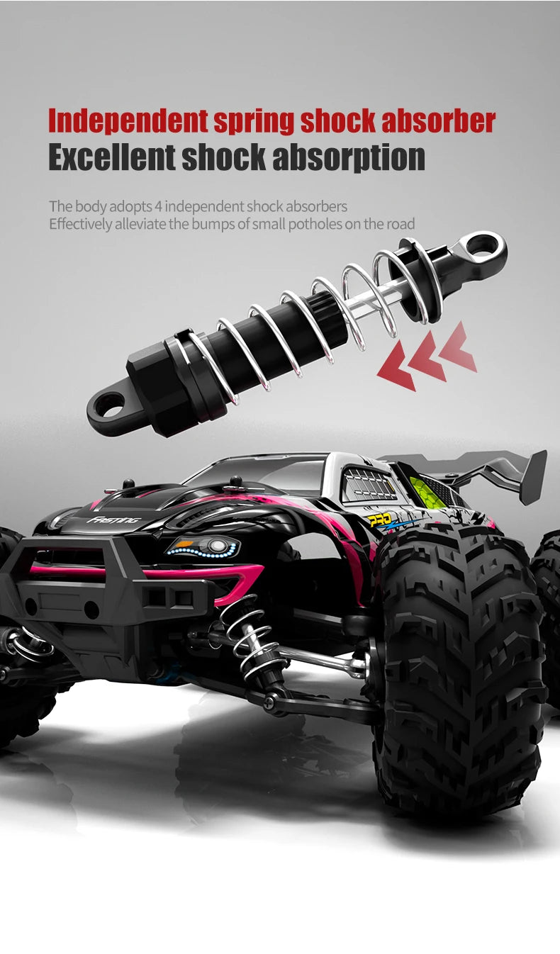 Carro de controle remoto 70KM com LED