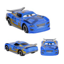 Disney pixar carros conjunto relâmpago mcqueen xerife mack caminhão diecast metal