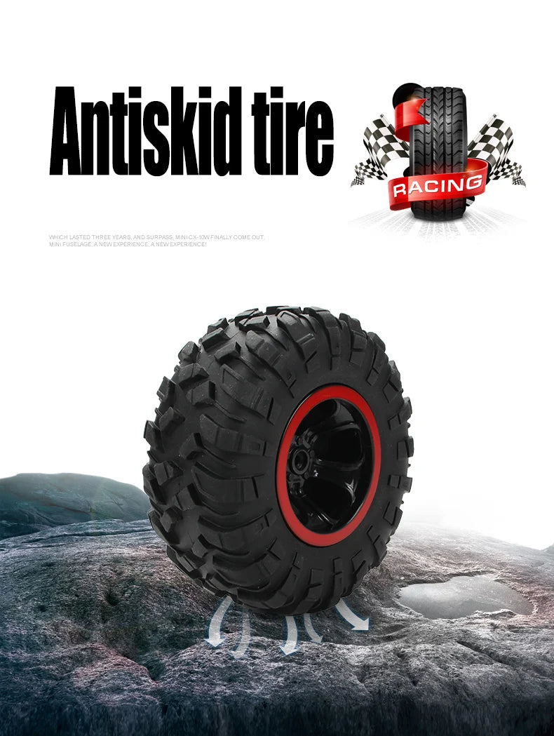 Carrinho com luses de led 2.4G